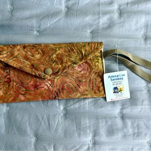 Artisan Wallet with Swirl Design